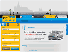 Tablet Screenshot of profitaxi.cz